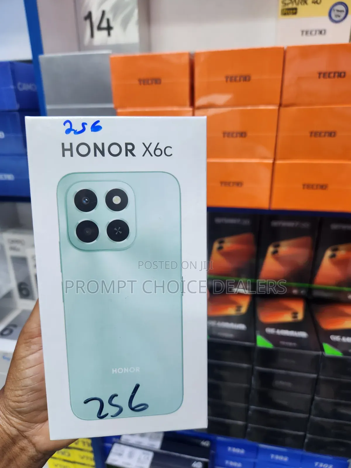 New Honor X6C 256 GB Black