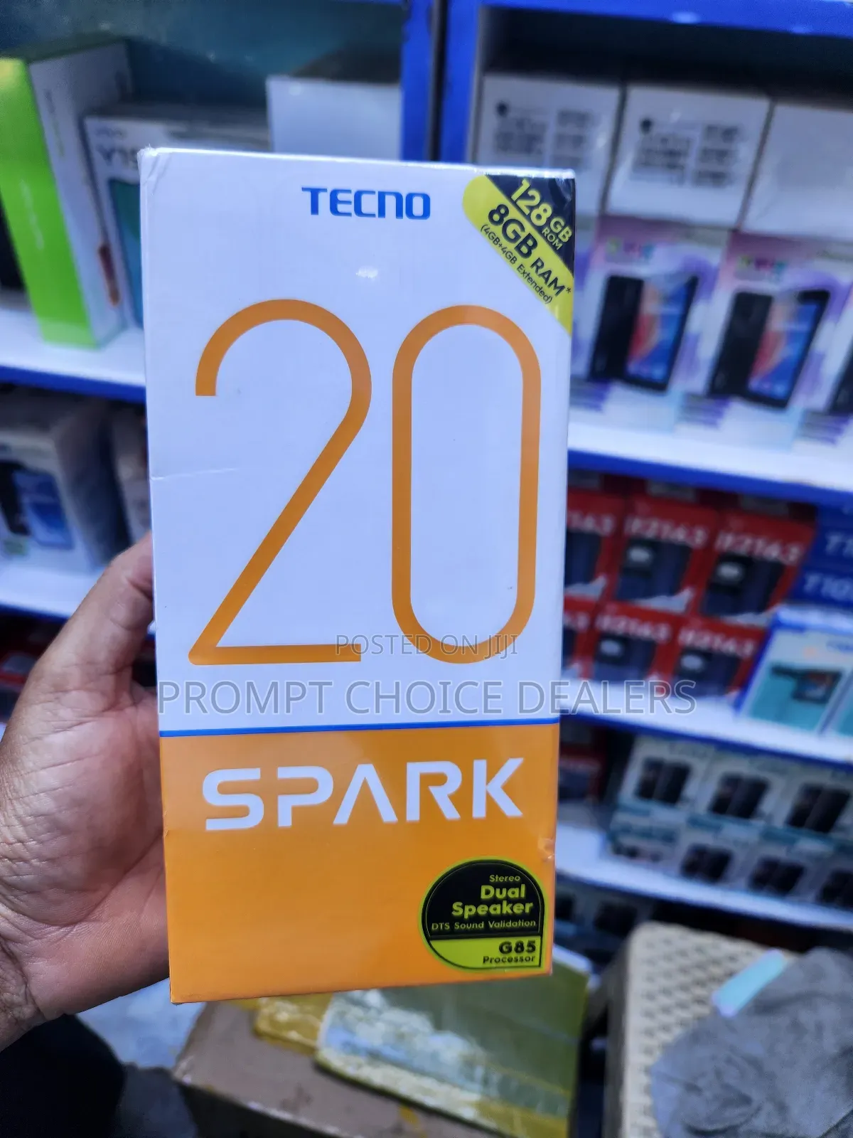 New Tecno Spark 20 128 GB Black