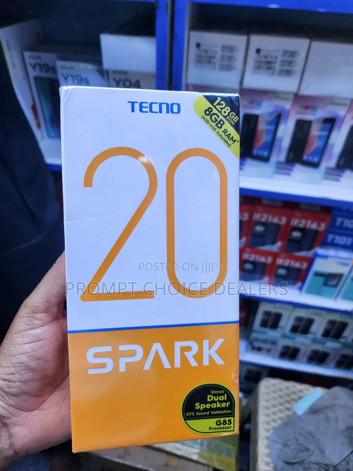 New Tecno Spark 20 128 GB Black