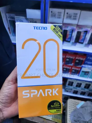 New Tecno Spark 20 128 GB Black