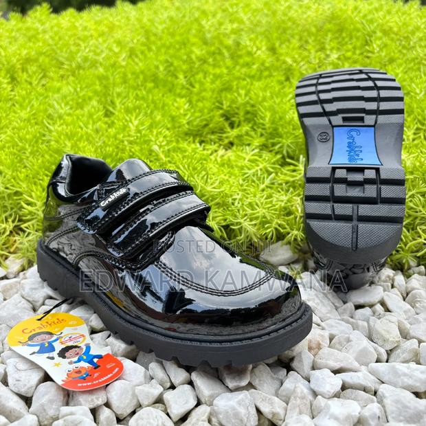 Boy's Double Velcro Wetlook Crabkids Shoes