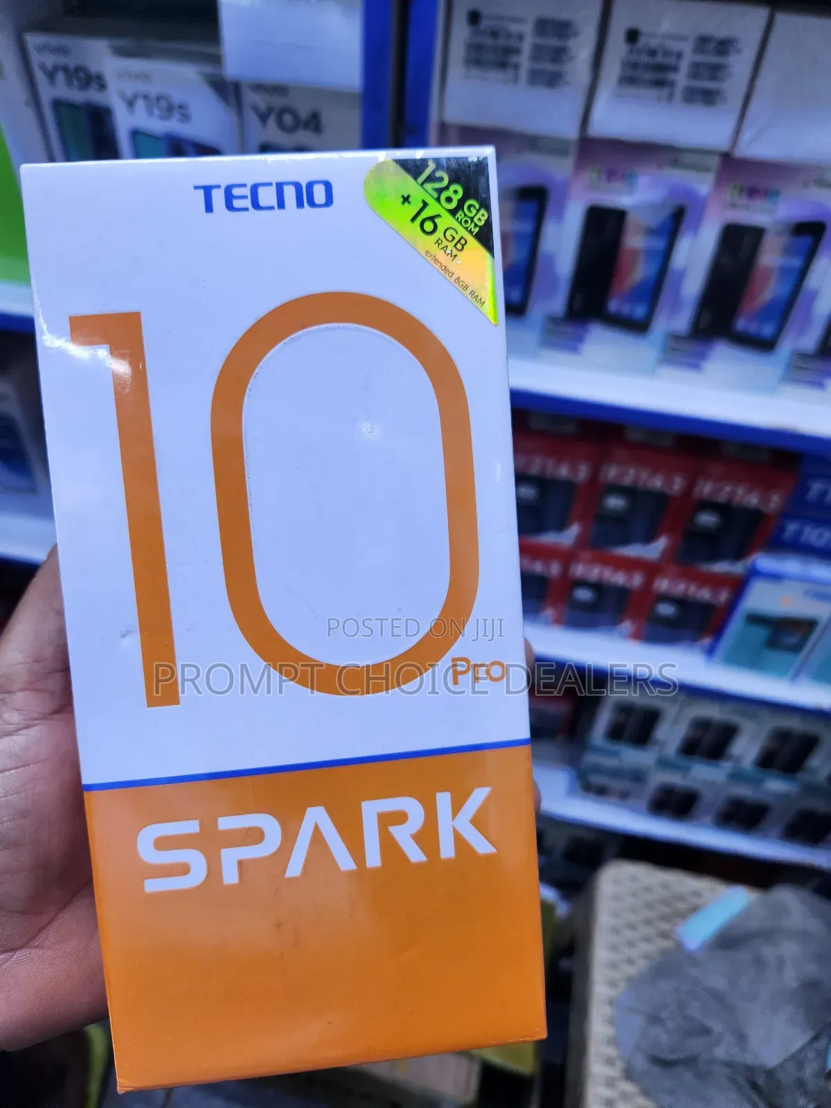 New Tecno Spark 10 Pro 128 GB Black