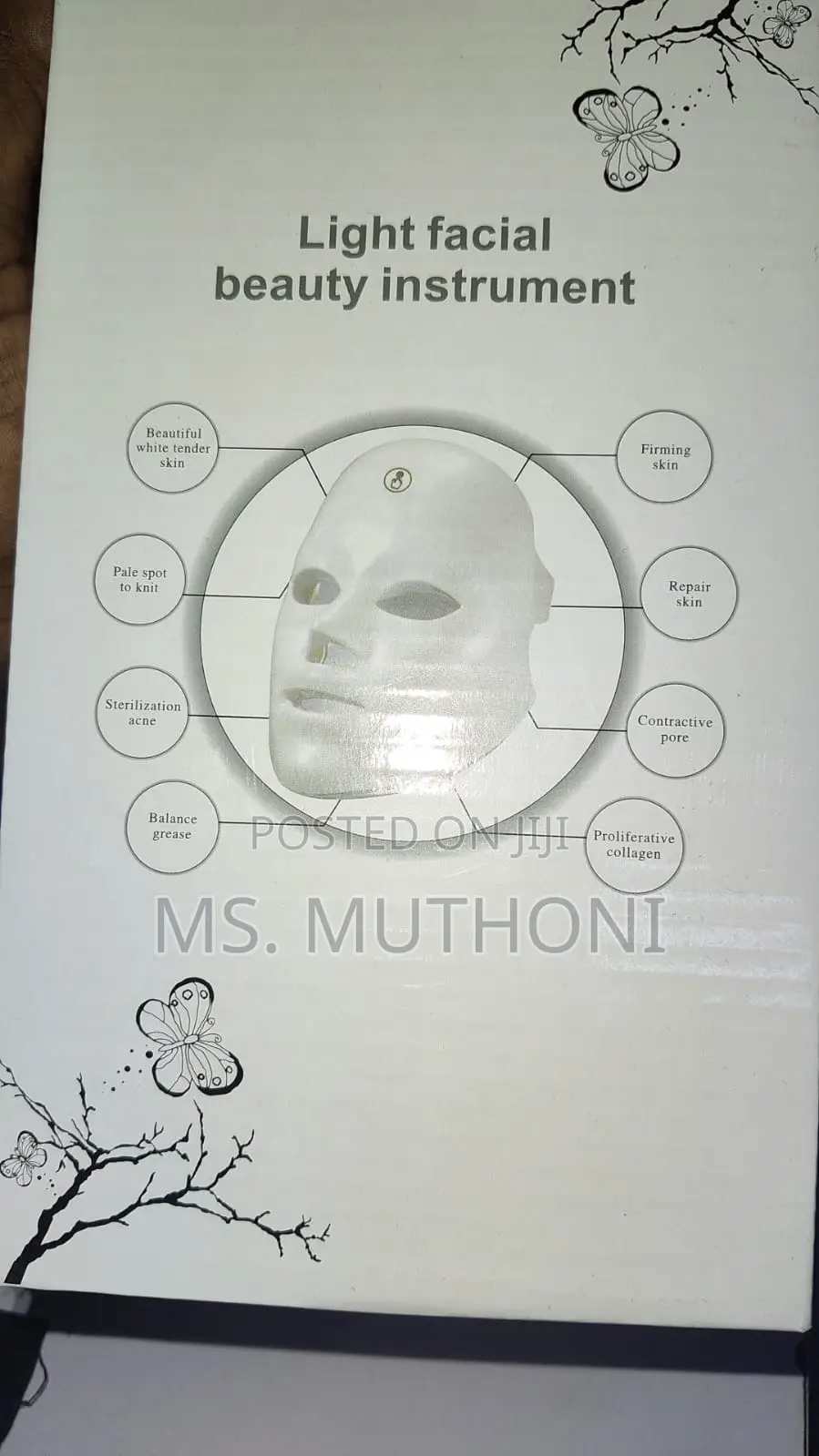 Original Red Light Mask for Face Facial Mask Skincare at Home,