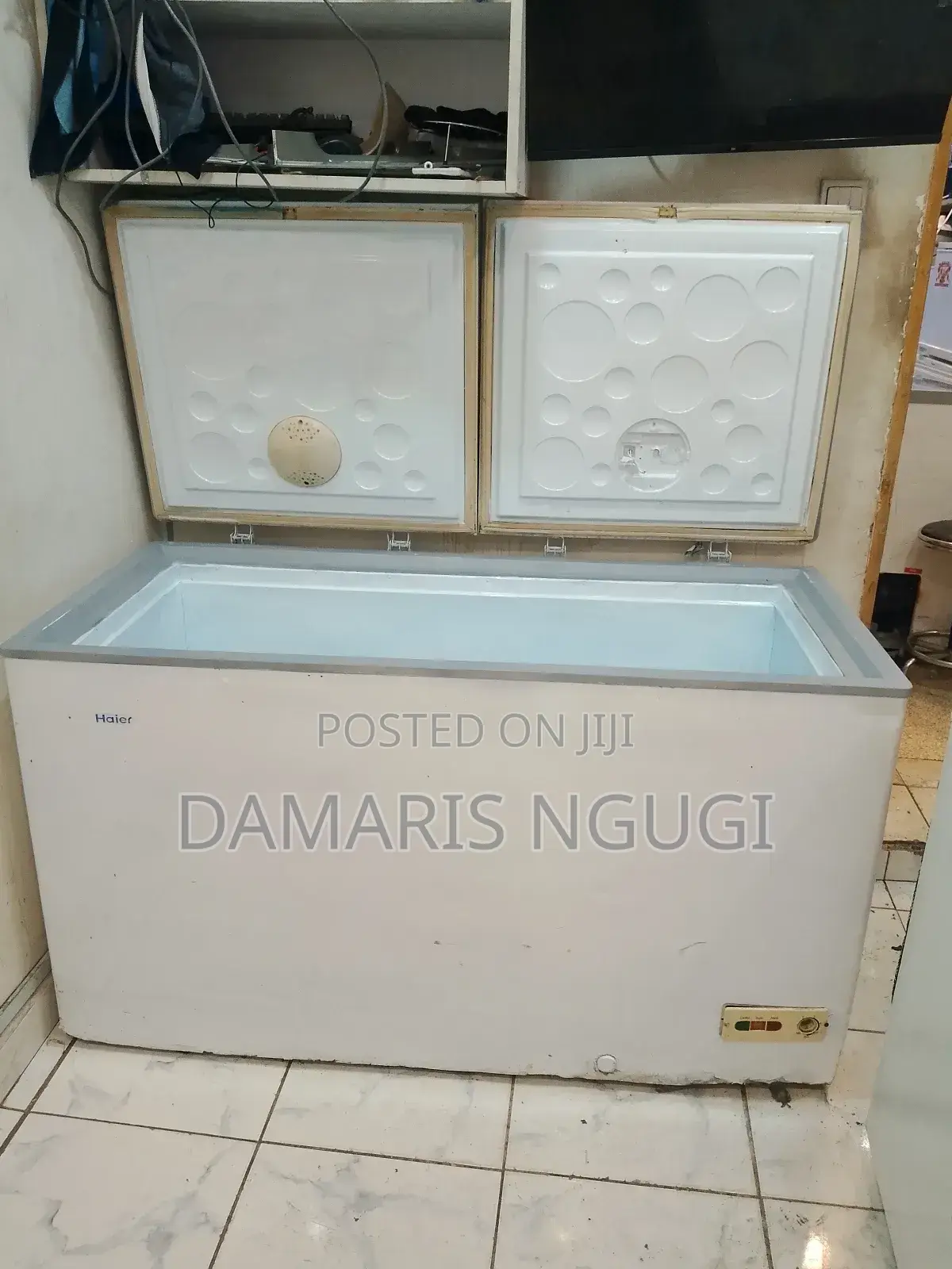 Haier Double Door Deep Freezer