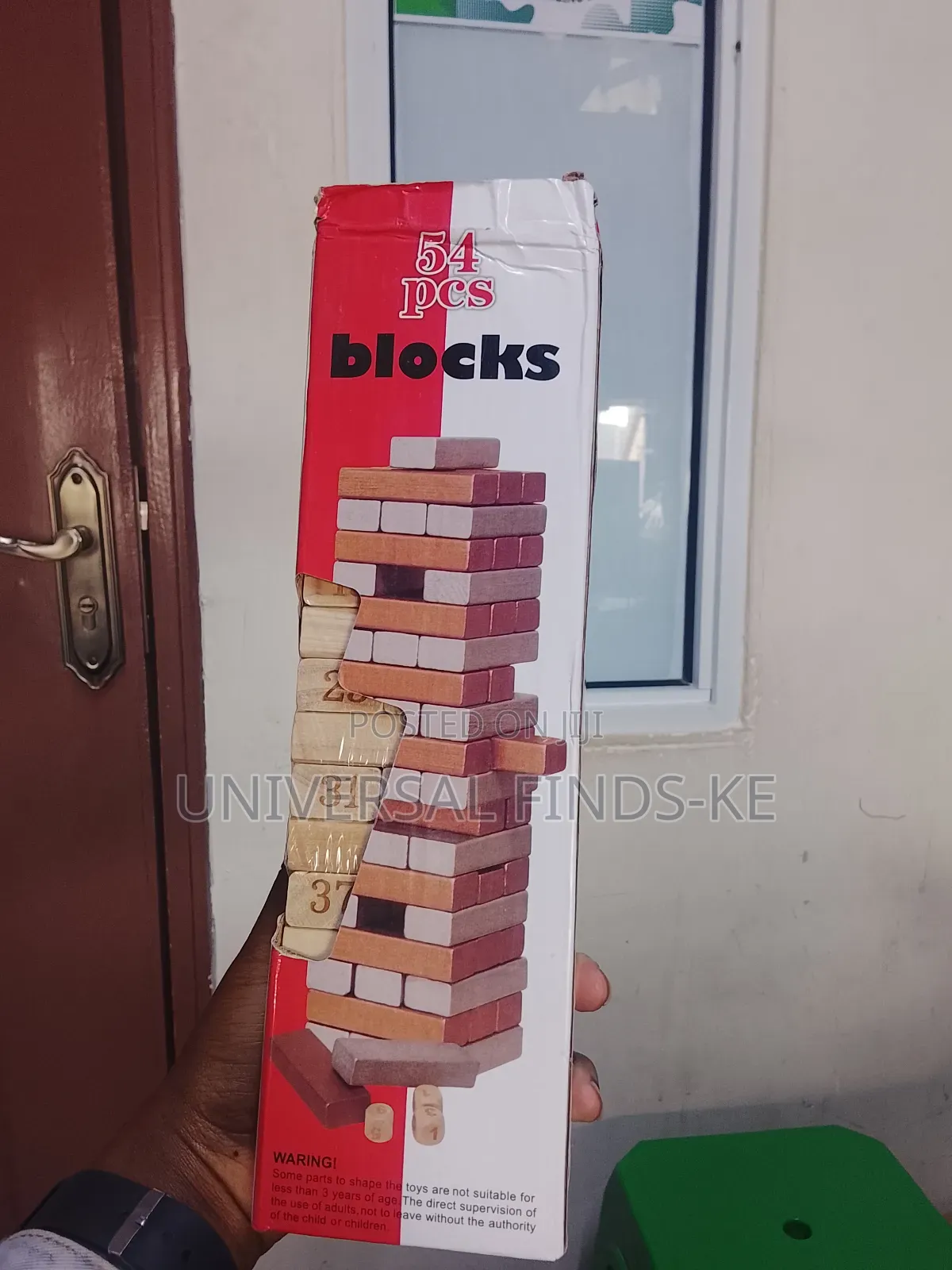 54 PCS of Jenga Blocks