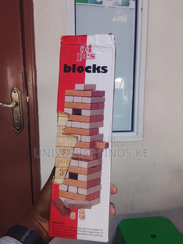 54 PCS of Jenga Blocks