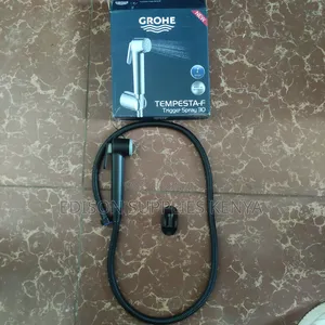 Grohe Arabic Shower Black Washroom Bidet Shattaf Elegant Trigger Spray