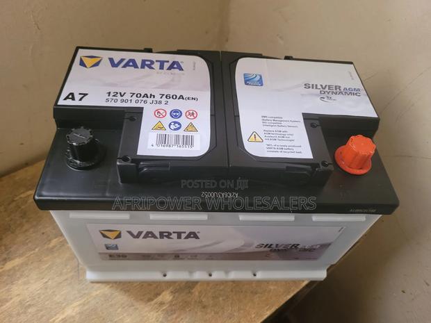 Varta Din 70 Agm Car Battery Mf - thumbnail 2