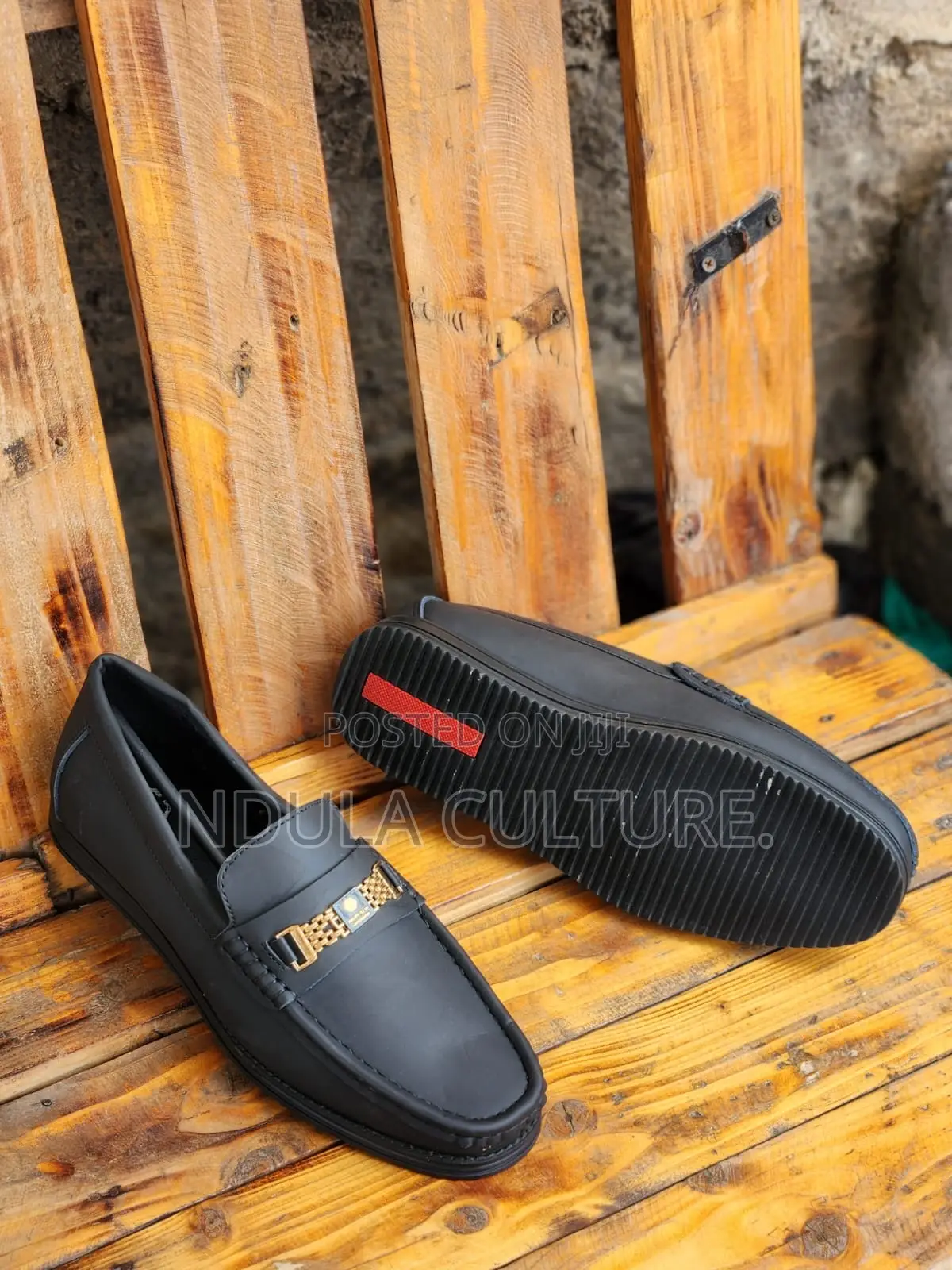 Timber//Clarks Style Leather Loafers