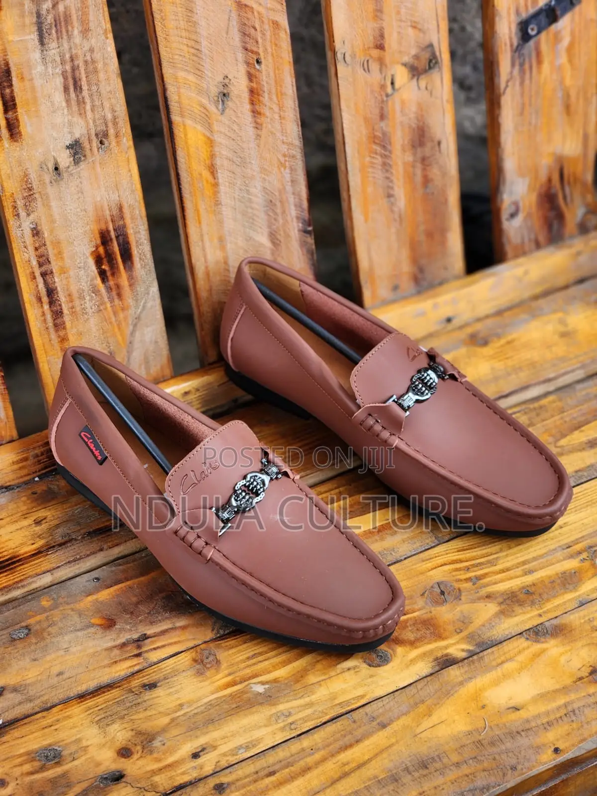 Timber//Clarks Style Leather Loafers