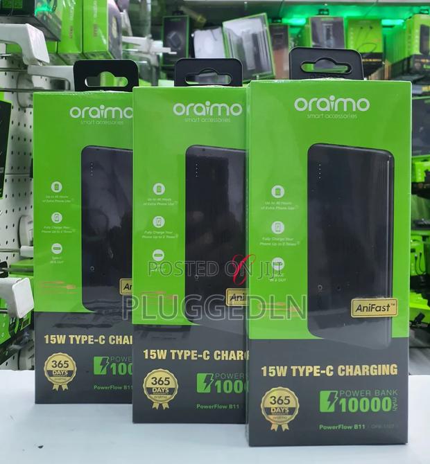 Oraimo 15w 10000mah* Power Bank