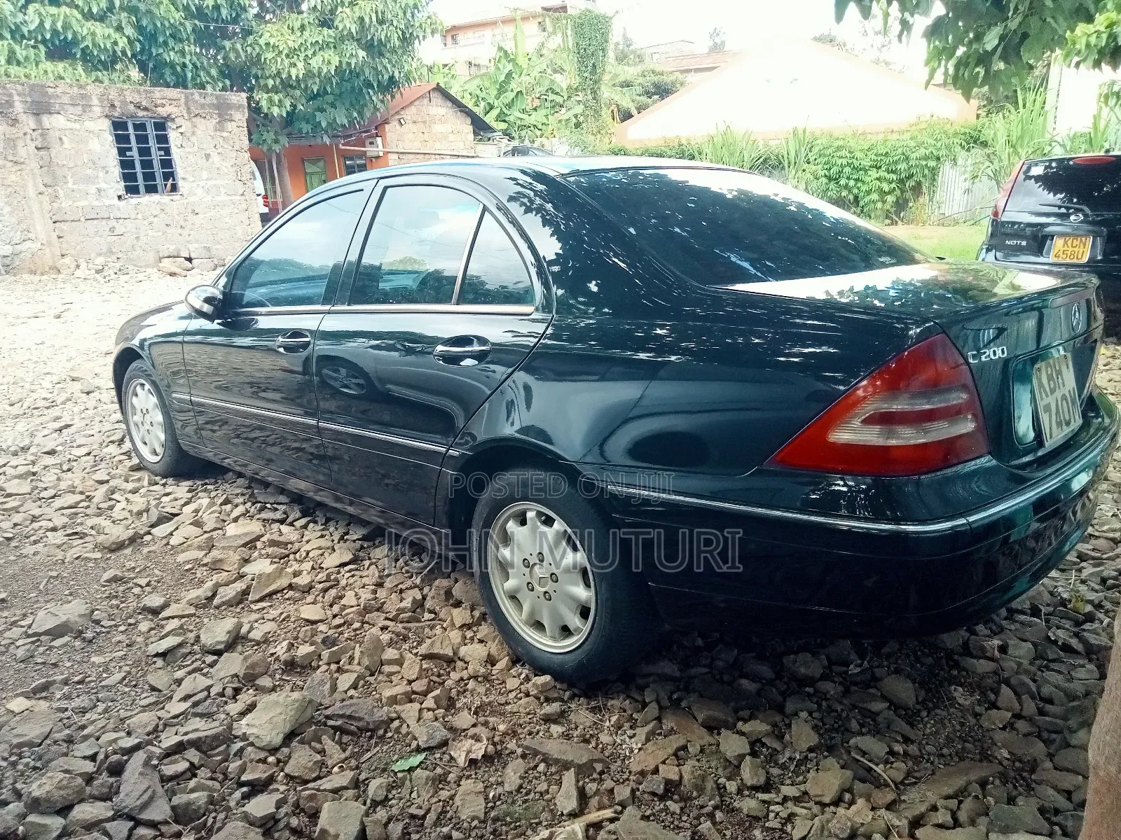 Mercedes-Benz C200 2003 Black