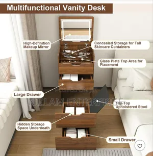 Versatile Bedroom Table