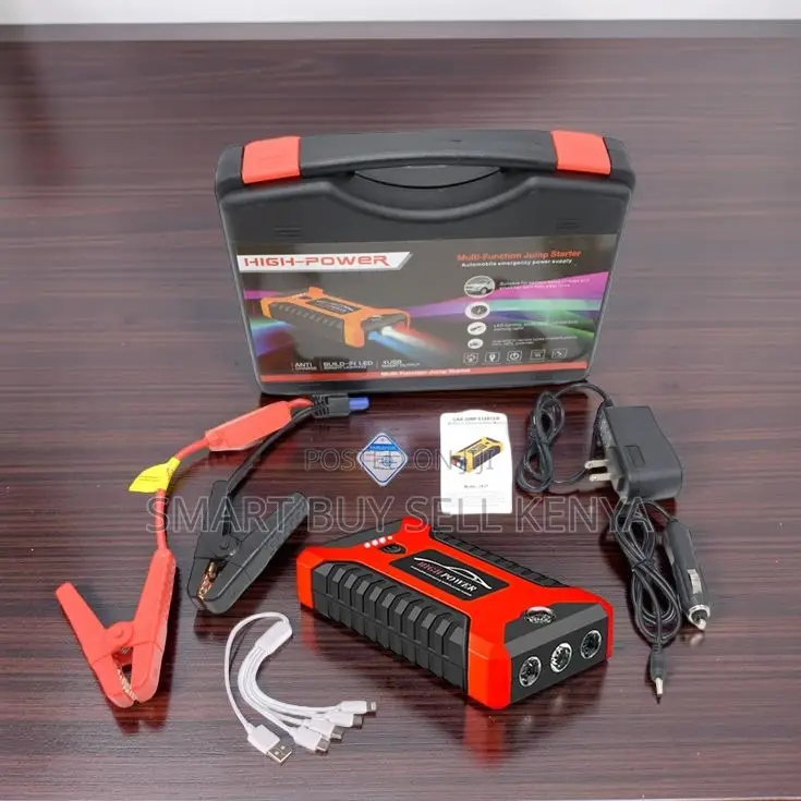 Plug and Play Portable High Power Car Emergency Jump Starter Kit
