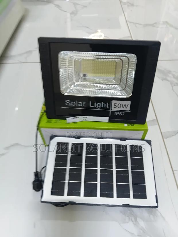 50w Solar Floodlight - main view