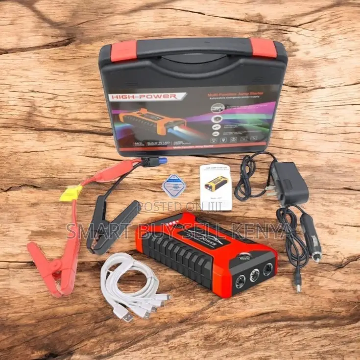 Inexpensive Portable High Power Car Emergency Jump Starter Kit