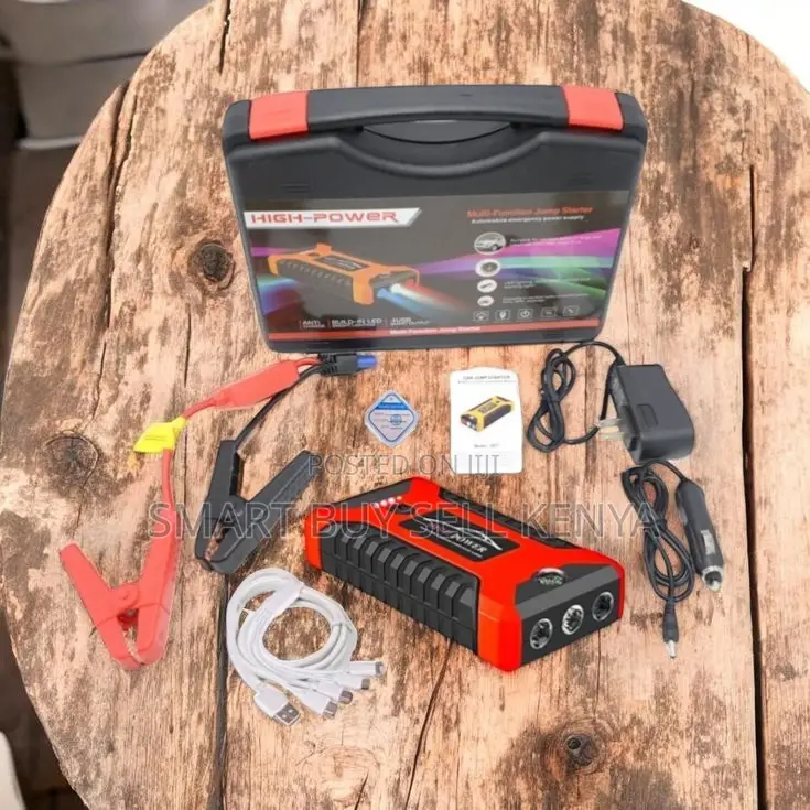 Inexpensive Compact Design High Power Car Emergency Jump Starter Kit