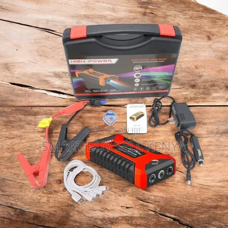 Multi-Functional Portable High Power Car Emergency Jump Starter Kit
