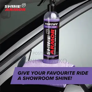 Fortify Quick Coat 3-1 Wash, Protect Shine Armour Car Wax Body Spray