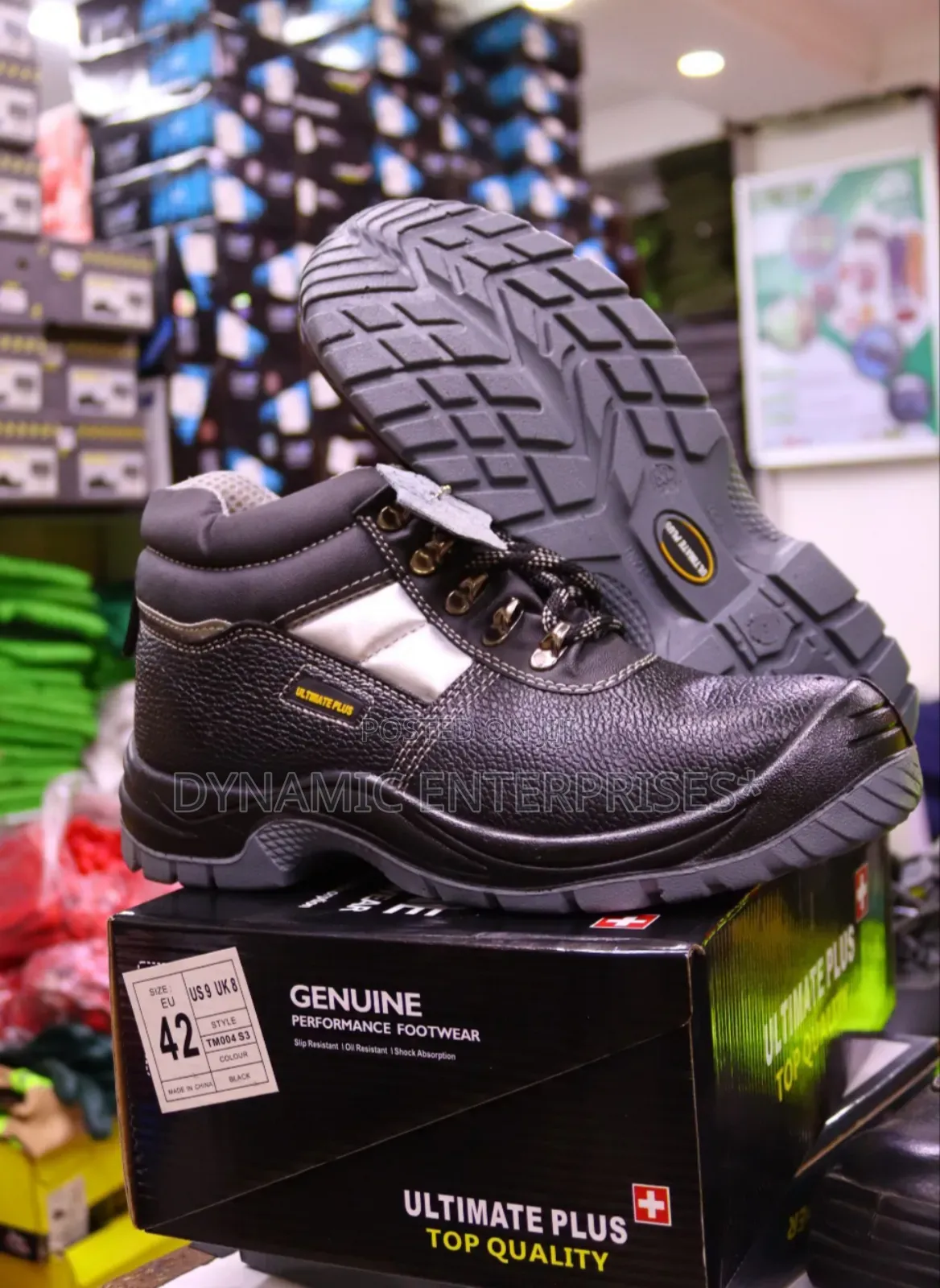 Ultimate Quality Leather Safety Boots