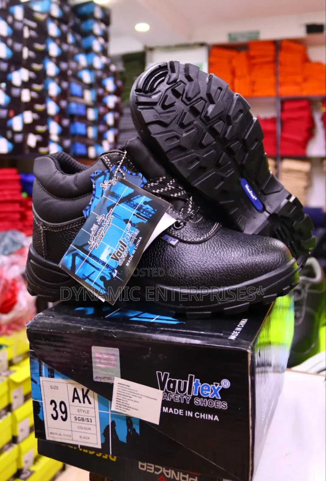 Vaultex Leather Safety Boots