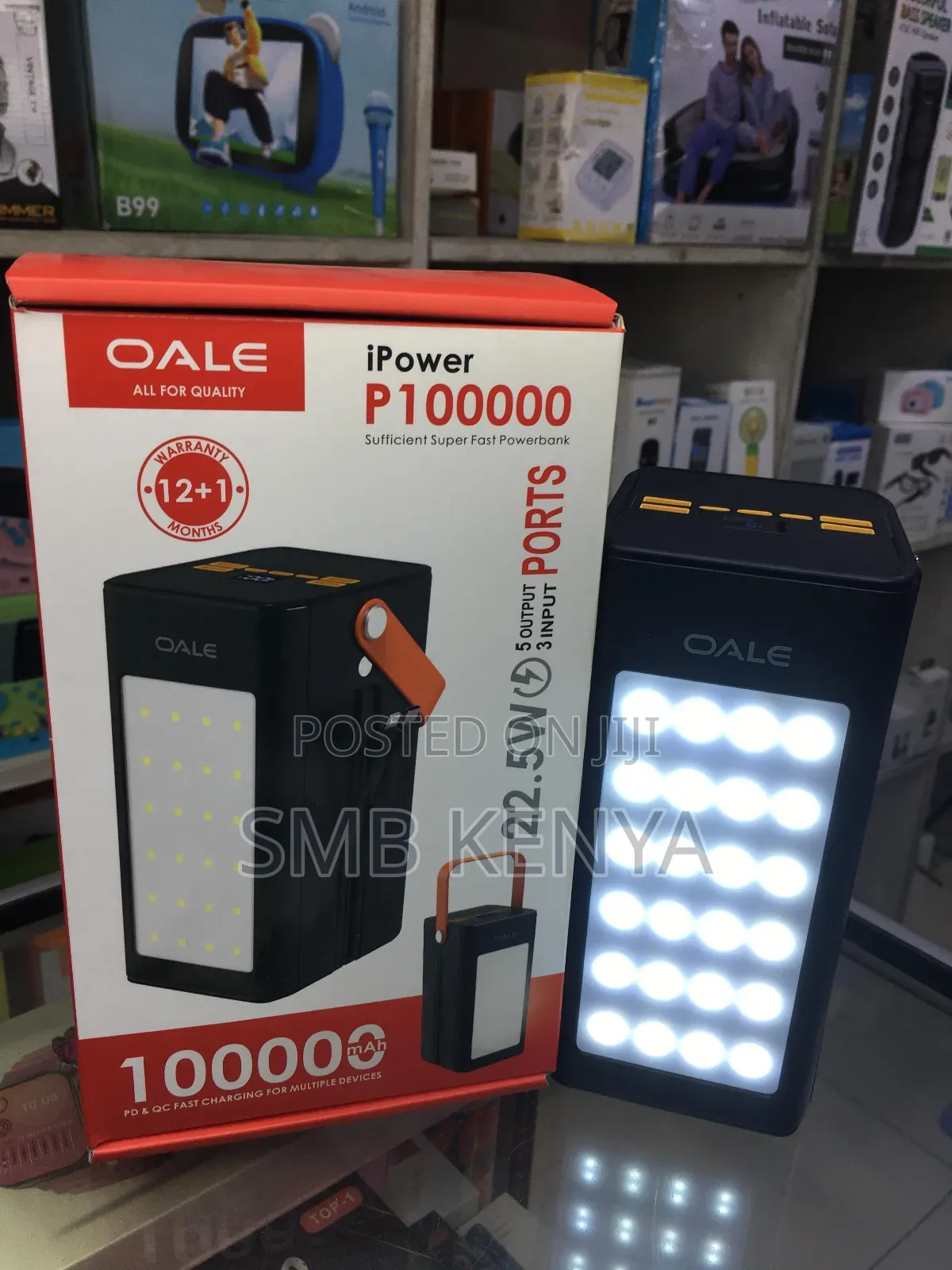 100000mah Power Full Oale Power Bank