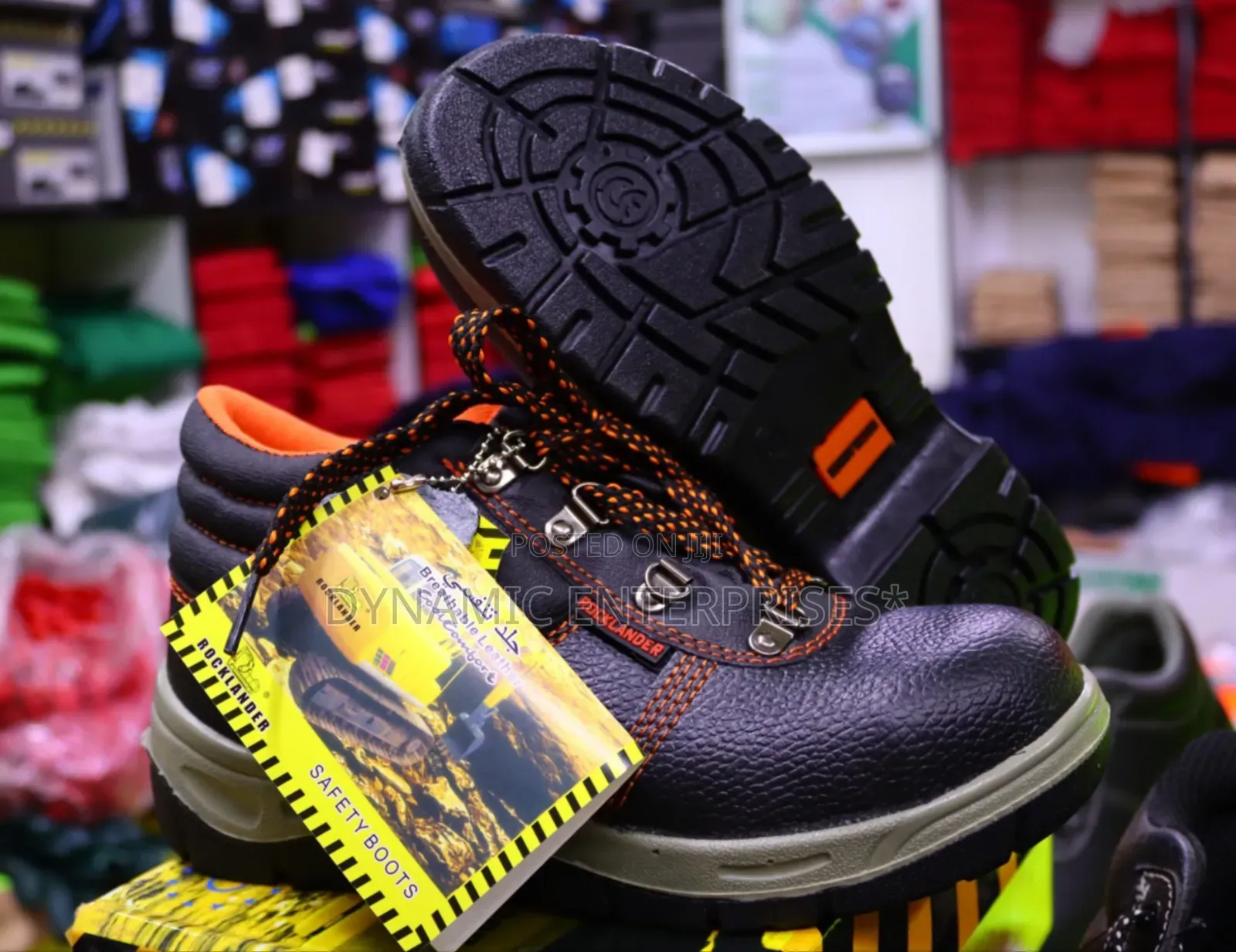 Leathers Safety Boots