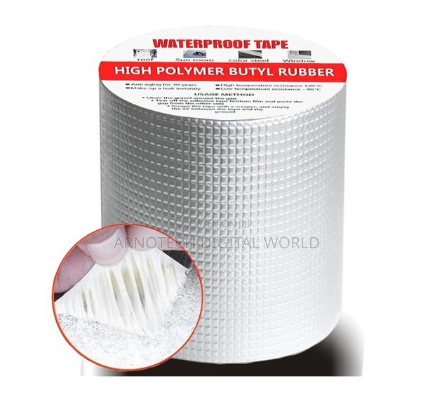 Self Adhesive Uv Protection Waterproof Aluminiam Butyl Rubber Tape