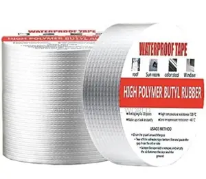 Self Adhesive Uv Protection Waterproof Aluminiam Butyl Rubber Tape