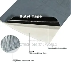 Self Adhesive Uv Protection Waterproof Aluminiam Butyl Rubber Tape