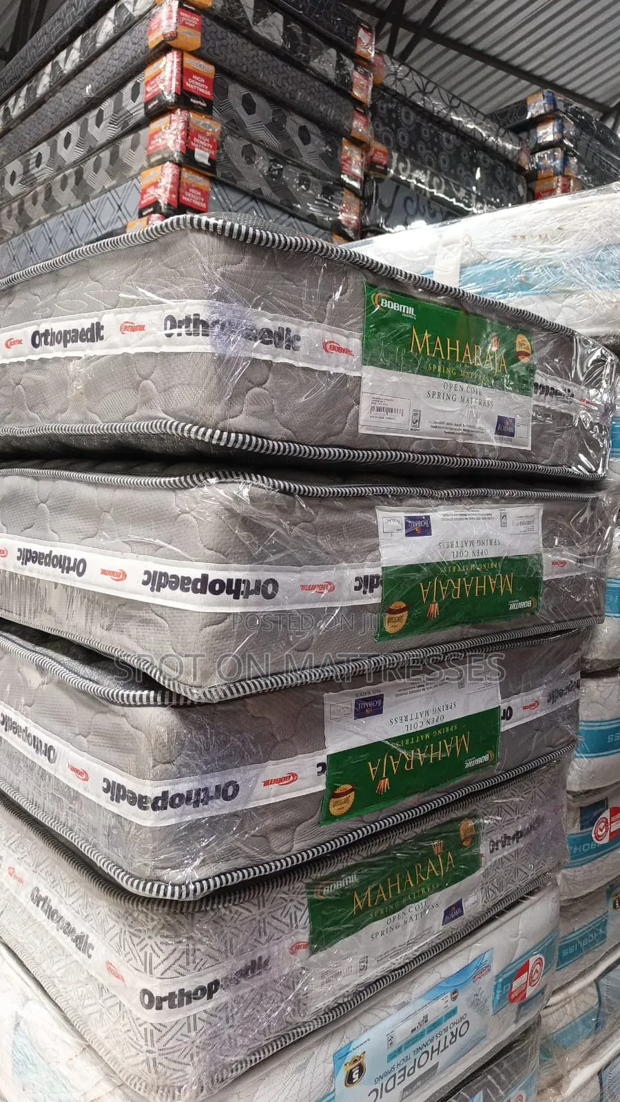 Let Kids Enjoy Too! 3x6 and 4x6 Bobmil Orthopedic Spring Mattresses.