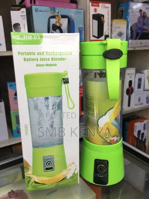 Portable and Rechargeable Juice Blender