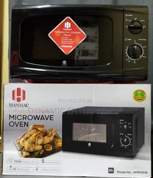 Hanmac 20l Manual Black White Microwave