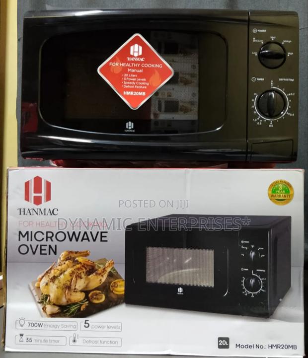Hanmac 20l Manual Black White Microwave