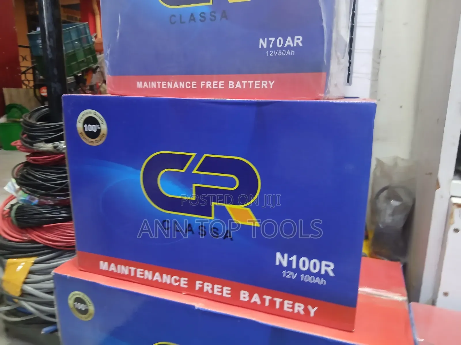 100 Ah Cr Car Battery