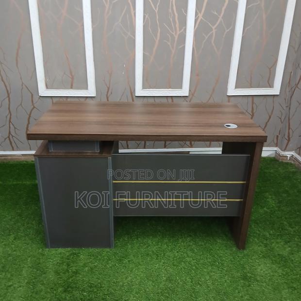 Office Desk; Impressive 1.4m Execuitive Top Modern Office Desk - thumbnail 3