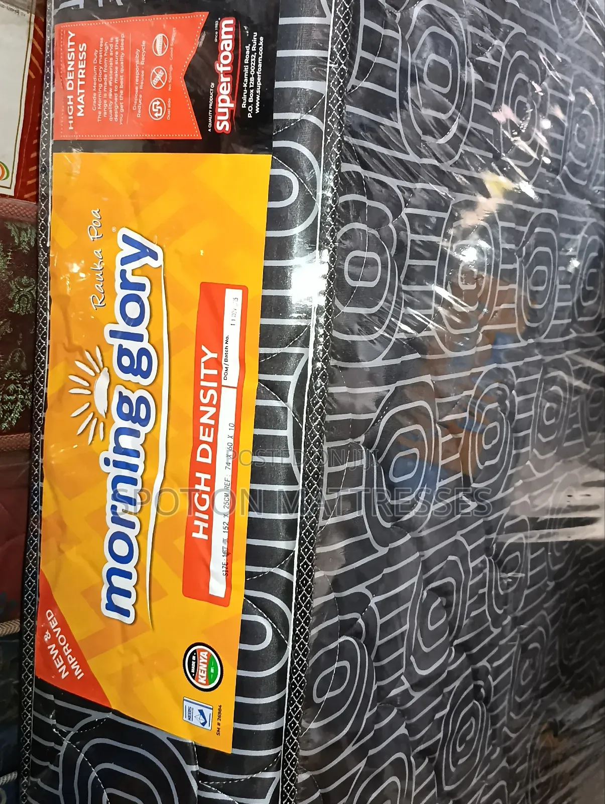 15% Off 5x6x10 High Density Quilted Mattresses + Free Home Delivery.