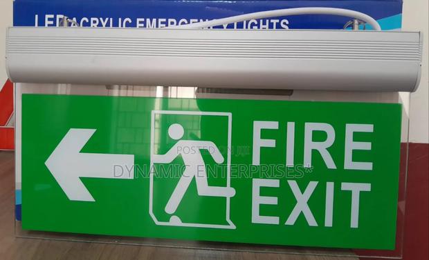 Fire Exist Signs With Lights - thumbnail 3