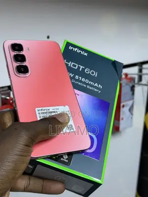 New Infinix Hot 60i 128 GB Pink