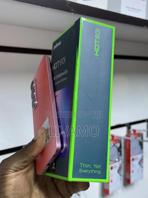 New Infinix Hot 60i 128 GB Pink - thumbnail 7