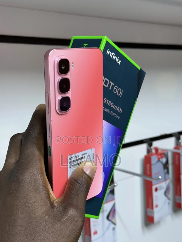 New Infinix Hot 60i 128 GB Pink - thumbnail 8