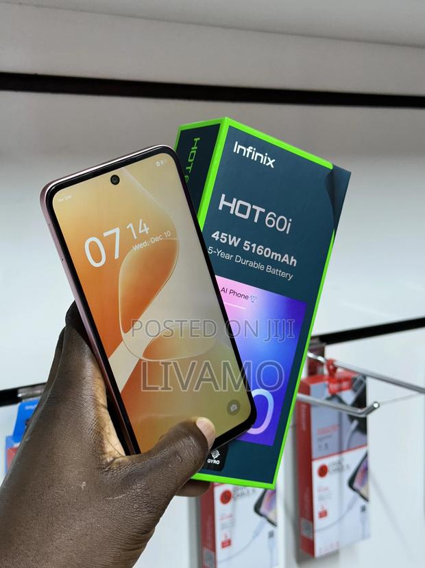 New Infinix Hot 60i 128 GB Pink - thumbnail 9