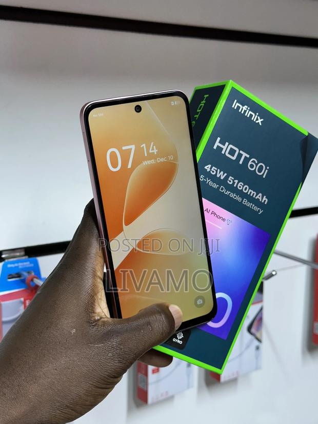 New Infinix Hot 60i 128 GB Pink - thumbnail 10