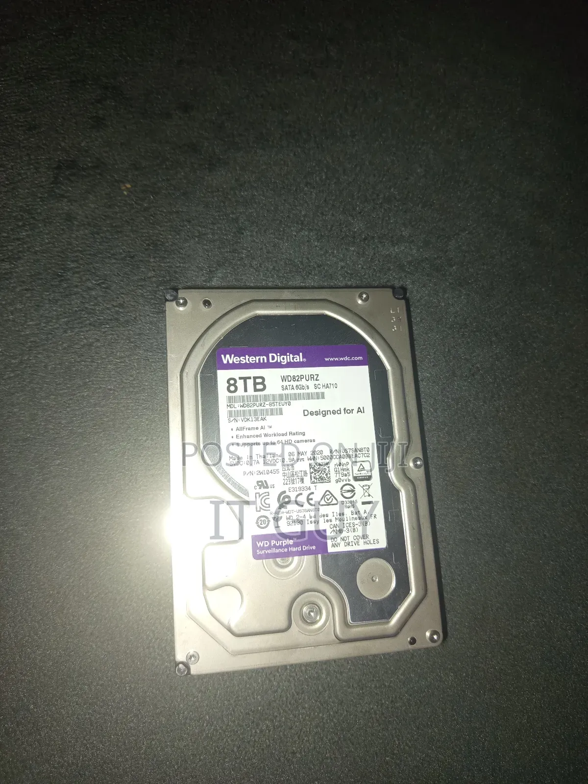 8 Terabytes Hard Disk