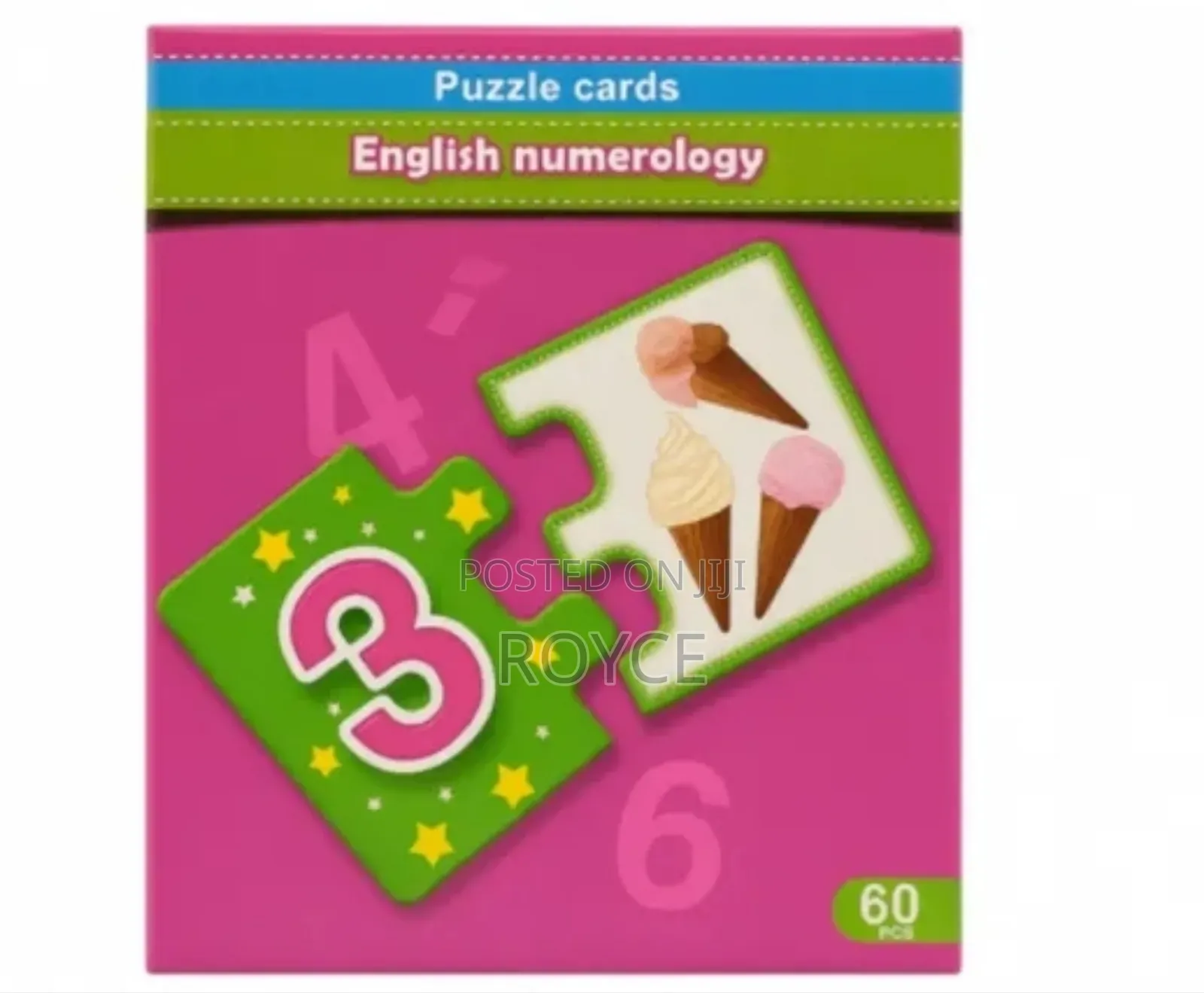 60pcs Puzzle Cards
