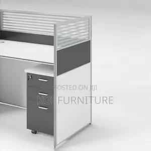 Office Desk; One User Office Workstation Desk With Patition Wall
