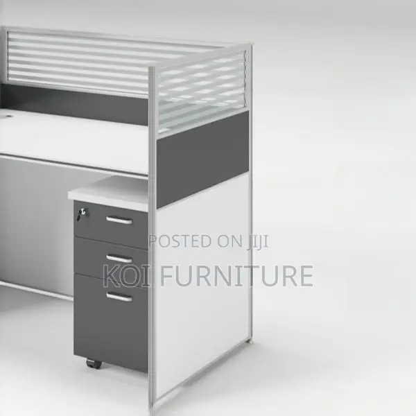 Office Desk; One User Office Workstation Desk With Patition Wall