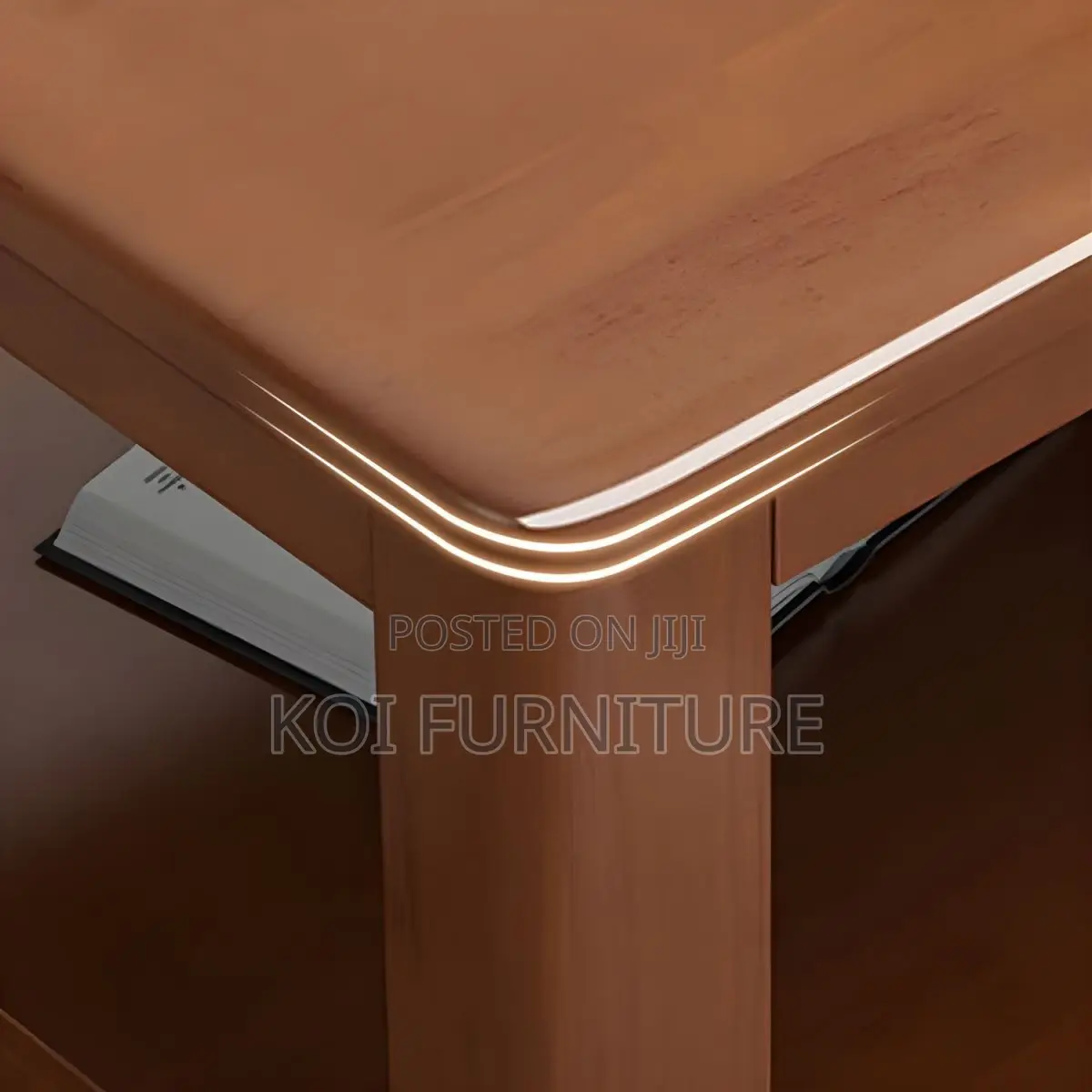 Coffee Table; Mahogany Crafted Executive Home Office Coffee Table