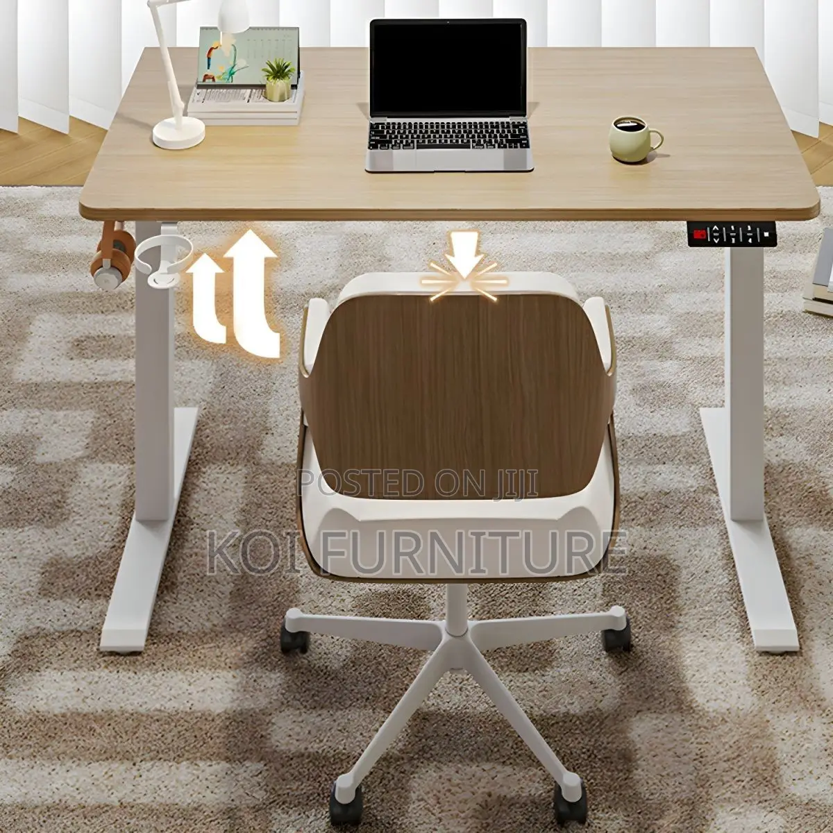 Office Desk; Ergonomic Home Office Electric Top Designed Desk