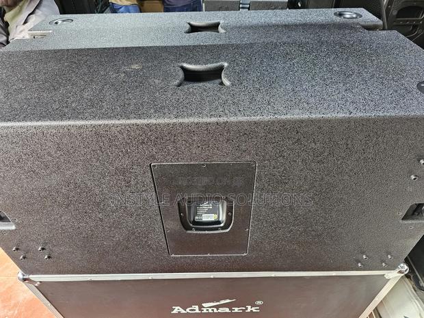 Admark 1600w Double Bass Passive Speaker With Mobile Flight Case - thumbnail 6